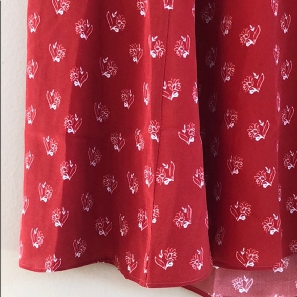 NEW • Tucker NYC • Above the Knee Skirt Persimmon - Picture 5 of 5